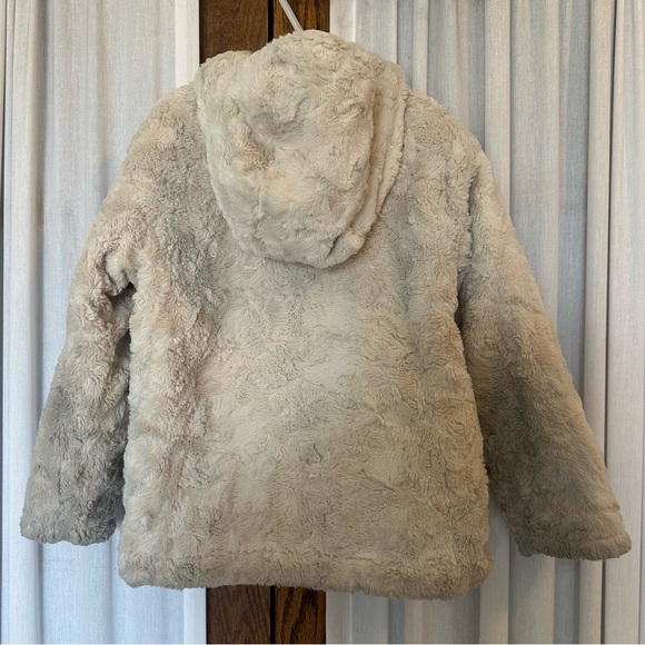 The North Face Bronze Brown Cream Mossbud Reversible Insulated Jacket - Picture 10 of 15